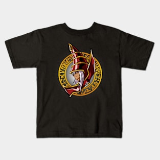 Red Dark Magician Bust Kids T-Shirt